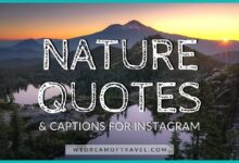 nature travel captions for instagram