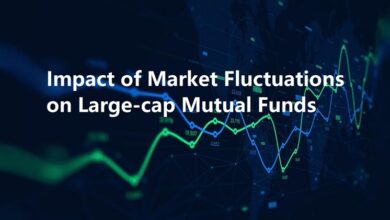 Impact of Market Fluctuations on Large-cap Mutual Funds